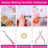 Earring Making Kit, Shynek 2343pcs Earring Making Supplies with Earring Hooks, Jump Rings, Earring Posts, Earring Backs and Jewelry Pliers Tools f...