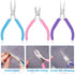 Shynek Jewelry Pliers, 3pcs, Tools with Needle/Chain Nose Pliers, Round Nose Pliers and Wire Cutter for Jewelry Repair, Wire Wrapping, Crafts, Jew...
