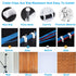 400 Pcs Cable Clips 4/6/8/10mm Nail in Cable Clips with Steel Ethernet Cable Clips Cable Wire Clips Cable Tacks Cable Nails Speaker Wire Clips Coa...
