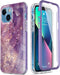 Esdot for iPhone 13 Case with Built-in Screen Protector,Military Grade Rugged Cover with Fashionable Designs for Women Girls,Protective Phone Case...