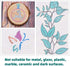 TWOHANDS Glitter Markers,Drawing Pens,Metallic Markers,Water-Based,Washable,12 Colors, DIY Crafts Card Making,Posters,Greeting and Gift Cards 2001...