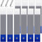 60 Pieces 2.8 mm Solid Carpenter Pencil Set Pencil Refills for Carpenter Carpenter Marker Woodworking Mechanical Pencil for Writing, Drawing, Draf...