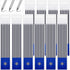 60 Pieces 2.8 mm Solid Carpenter Pencil Set Pencil Refills for Carpenter Carpenter Marker Woodworking Mechanical Pencil for Writing, Drawing, Draf...