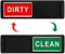 Dishwasher Magnet Clean Dirty Sign Shutter Only Changes When You Push It Non-Scratching Strong Magnet or Adhesive Options Indicator Tells Whether ...