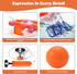 Bath Toys,Mold Free Bath Basketball Hoop for kids Ages 1-3,Bathtub Basketball Hoop for Babies and Toddlers,Strong Suction Cup Basketball Hoop & 4 ...