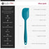 StarPack Basics Silicone Spatula (11.5"), High Heat Resistant to 480°F, Hygienic One Piece Design, Non Stick Rubber Cooking Utensil (Teal Blue)...