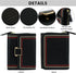 Wallet Women Credit Card Holder Black Small Wallets Cute Leather Coin Purse Minimalist Design Women's Travel Wallets with ID Window Kawaii Cash Wa...