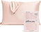 Kitsch Satin Pillowcase with Zipper for Hair & Skin, Softer Than Silk Pillow Cases Queen, Smooth Pillow Covers, Machine Washable, Wrinkle-Free, Co...
