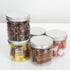 24Pack 6 oz Empty Plastic Jars with Lids - Clear, Wide Mouth, Airtight, Gift & Food Jars for Travel, Home, Kitchen & Slime Making...
