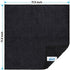 HOMEXCEL Microfiber Cleaning Cloth Black, 12 Pack Premium Microfiber Towels for Cars, Lint Free, Scratch-Free, Highly Absorbent, Reusable Cleaning...
