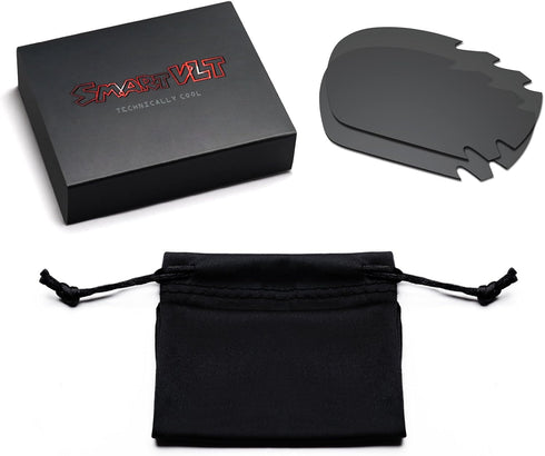 SmartVLT Men's Replacement Lenses&Earsocks&T20&Bolt for Oakley Jawbone Vented/Racing Jacket Vented Sunglass - More Options...