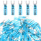 Glarks 50pcs 16-14 Gauge #10 Heat Shrink Fork Connectors Electrical Insulated Fork Crimp Terminals Connectors Assortment Kit (Blue)...