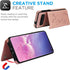 Compatible with Galaxy S10 Case Wallet, Case with Card Holder Embossed Butterfly Slim Folio Leather Cover Shockproof Kickstand with Credit Card Sl...