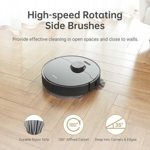 dreame Side Brush Compatible with L10 Pro/D9 Pro/D9 Max/D10s Pro/D10s Plus Robot Vacuum, Robot Vacuum Replacement Side Brush for Cleaning Floors/C...