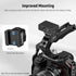 NEEWER Cold Shoe Mount Adapter Compatible with DJI Hollyland Rode Wireless Lavalier Microphone Receiver, Anti Drop Mic Accessories with Retractabl...