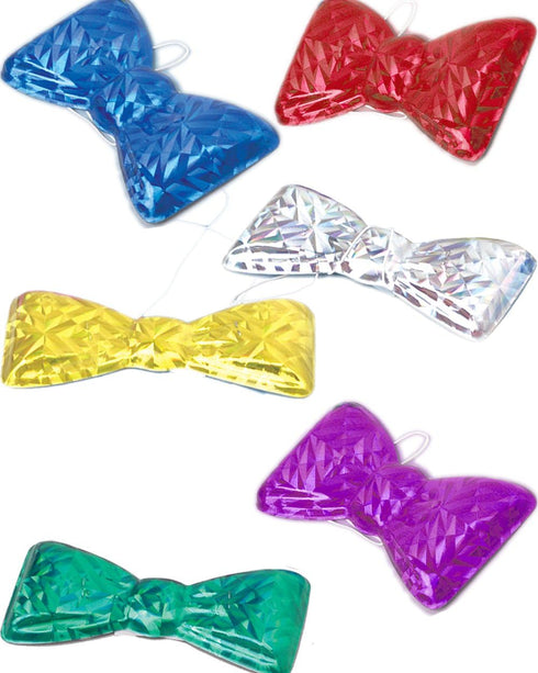 Dozen Mylar Bow Ties...
