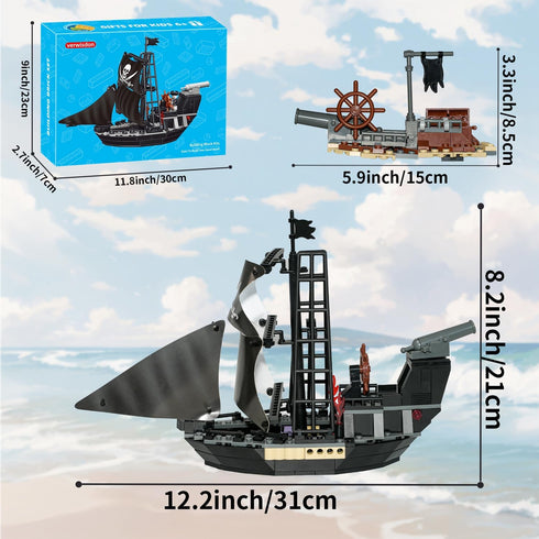 Pirate Boat Buidling Block Sets (70008)...