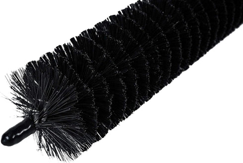 25 Inch (64cm) Flexible Lint Remover Cleaning Coil Brush for Dryers, Radiators, Refrigerators, Baseboards, and Other Special tasks. Coil Grill Bru...