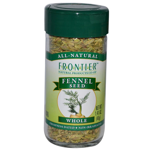 Frontier Culinary Spices Whole Fennel Seed, 1.41-Ounce Bottle...