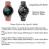 Galaxy Watch 3 45mm Bands 2 Pack, Compatible with Samsung Band, Width 22mm Leather, for Men Women Quick Release Smart Straps Unisex Size(Black+Bro...