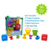 Sesame Street 10 Piece Bath Toy Value Set - Kids Bath Toys...