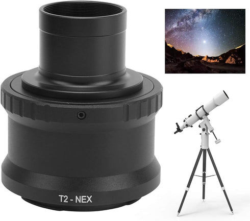 Telescope Adapter Ring,1.25in Astronomical Telescope T Mount Ring Adapter,for Sony E Mount Mirrorless Camera...
