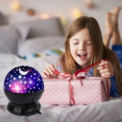 Kids Star Projector Night Light, Nebula Star Projector 360 Degree Rotation, Birthday Gifts for Girl Boy Kids Bedroom, Glow in The Dark Stars Moon ...