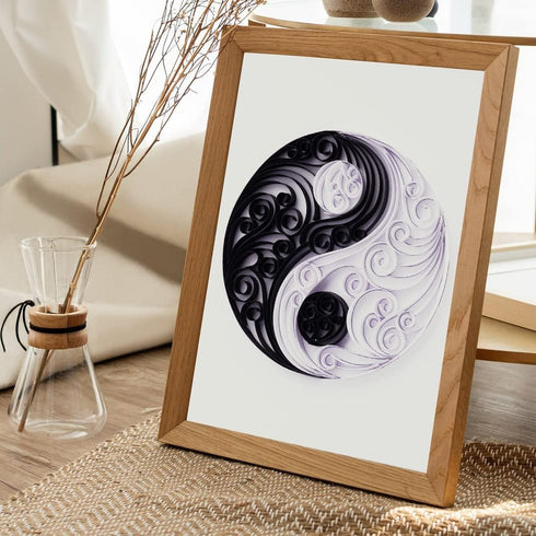 Uniquilling Quilling Kit Paper Quilling Kit for Adults Beginner, Handmade DIY Craft Quilling Paper Filigree Painting Kit Tools, Home Room Wall Art...