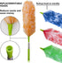 4 Pack Extendable Static Feather Duster,25" to 55" Length, Detachable and Beandable and Washable Head,Cleaning Supplies for Office,Car,Window,Furn...