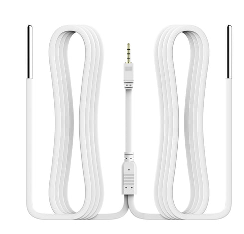 Elitech External Dual Temperature Probe, Temperature Sensor Matches with RCW-360Pro Device only, Monitor -40~176?(-40~80?), Audio Plug Connector, ...