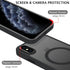 Telaso iPhone X Case, iPhone Xs Phone Case Compatible with Magsafe Wireless Charging Translucent Matte Back Slim Shockproof Anti-Scratch Anti-Yell...