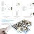 Remote Control Outlet Plug with Remote Switch, Long Range Wireless Remote Light Switch for Lamps and Household Appliances, 15A 1650W RF Wireless E...