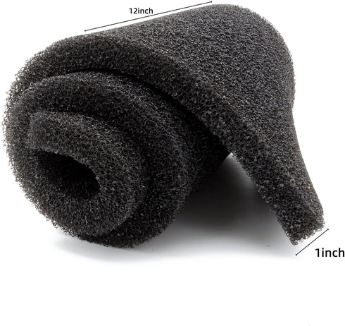 ALEGI Aquarium Filter Media Foam Material Cut to Fit, 36" x 12" x 1" 20 ppi, Bio Pre Filter Sponge Pad Sheet for Fish Tank...