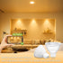MR16 LED Bulb, 5W=50W, Non-Dimmable, 2700K Warm White, 470LM, AC/DC 12V Spotlight Bulb, GU5.3, No-Flicker, for Landscape, Recessed, Track Lighting...