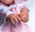 JC Toys La Baby Caucasian 11-inch Small Soft Body Baby Doll La Baby | Washable |Removable White & Pink Floral Outfit w/Hat, Pacifier & Blanket | f...