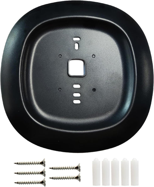 Thermostat Black Decorative Wall Trim Plate Mount Fit for Ecobee3, Ecobee3 Lite, Ecobee4 (2)...