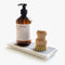 Instant Dry Sink Caddy Organizers, Sponge Holder for Kitchen Sink Counter, Water Absorbing Stone Drying Mat Rack, Soap Dish for Bathroom Counterto...