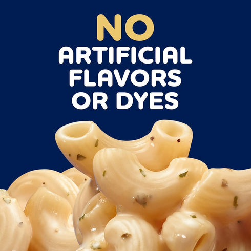Kraft Deluxe White Cheddar & Garlic & Herbs Mac & Cheese Macaroni and Cheese Dinner, 11.9 oz Box...