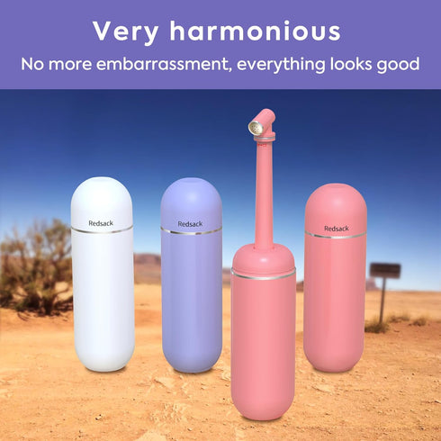 Redsack Portable Bidet Peri Bottle for Women Travel Men Personal Bidet Handheld Bidet (Pink)...