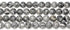 AAA Natural Map Stone Beads Gray Picasso Stone Beads for DIY Bracelet Making 15" (6mm)...