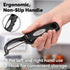 Zulay Kitchen Swivel Vegetable Peeler - Stainless Steel Potato & Veggie Peeler with Comfortable Grip - Built In Blemish Remover - Black...