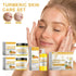 Turmeric Skincare Set - Glow Skincare Set, Turmeric Glow Face Wash, Face Cream and Turmeric Glow Scrub, Skin Firming Natural Exfoliation Hydration...