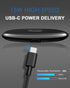 NANAMI Wireless Charger, Qi Certified 15W Max Fast Charging Pad with PD3.0 Adapter USB Phone Charger for iPhone 15/14/13/13 Pro/12/11/XS Max,Samsu...