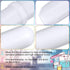 Magnetic Stir Bar White Stir Rod Magnetic Stir Plate with Ring Shape Magnet Stirrer Mixer Stirring Bar for Laboratory (16 Pieces,35 mm/ 1.38 Inch)...