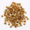 Beadsland Hotfix Iron On, Flat Back Stars Studs - 1/4" Flatback Glue on Studs 300pcs (Gold, 12x12mm)...