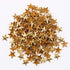 Beadsland Hotfix Iron On, Flat Back Stars Studs - 1/4" Flatback Glue on Studs 300pcs (Gold, 12x12mm)...