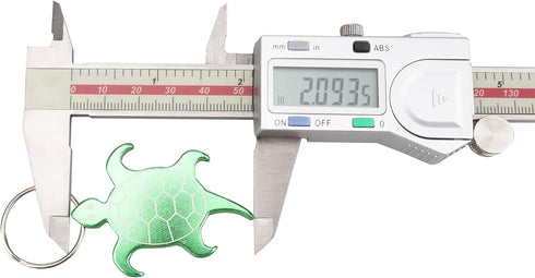 SWATOM Turtle Aluminum Alloy Bottle Opener Keychain Creative Gifts Accessories (1, Green Turtle)...