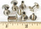Chicago Screws 3/8" Plain 25 Pcs Np Silver...