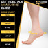 CopperJoint Foot Sleeve - Elastic Ankle Compression Socks for Women & Men, Foot Braces, Copper Ankle Brace Women Wrap, Copper Infused Compression ...