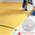 110 Pcs 45 mm White Plastic Washers, Foam Board Fasteners and Load Spreading Polypropylene Washers for Fixing and Fastening Rigid Foam Insulation ...